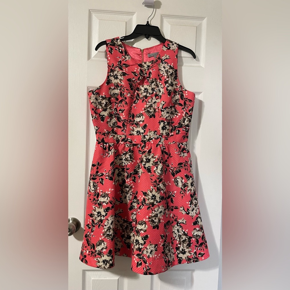 Danny & Nicole Pink Floral Dress Size 12P